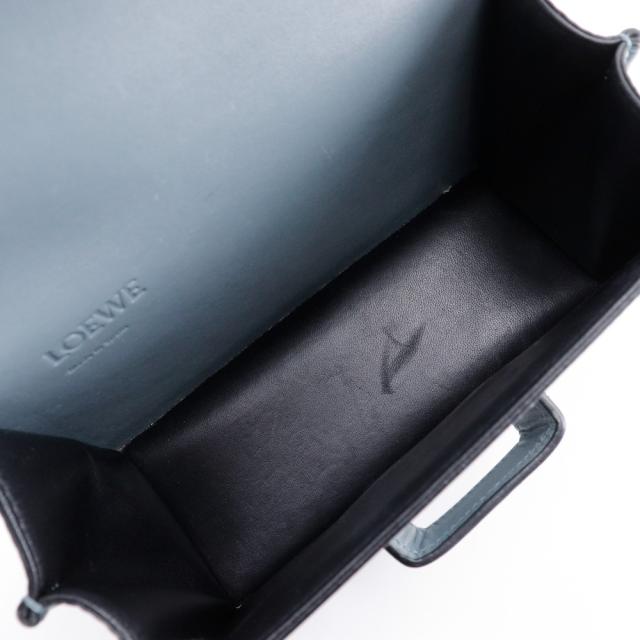 LOEWE ロエベ バルセロナ スモール カーフ ストーンブルー 水色
