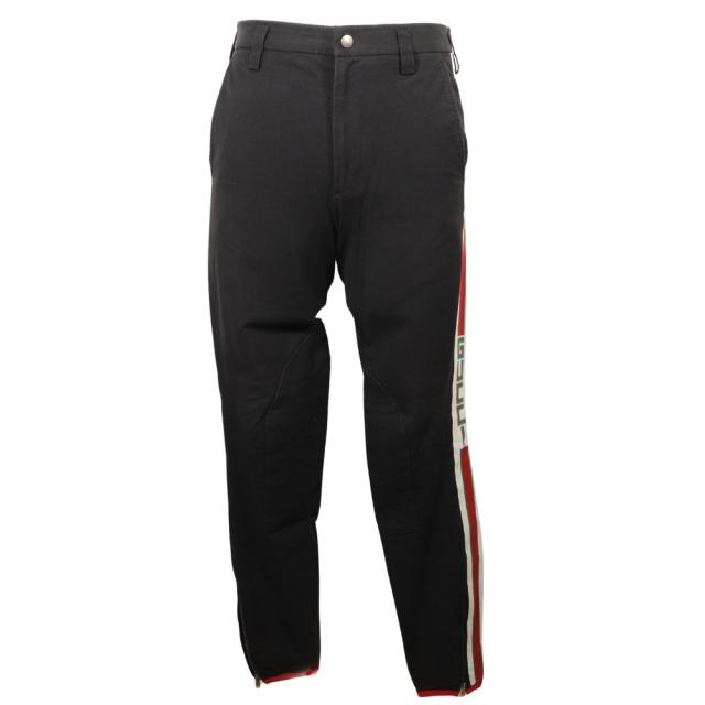 GUCCI ブラックパンツ Gucci ワイドパンツ | ブラック | FARFETCH JP