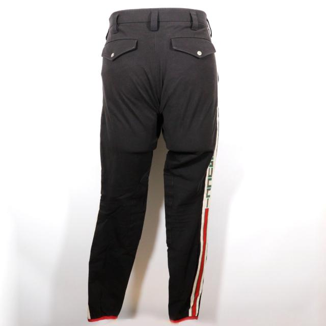 ［DESEAR 様］GUCCI サイドラインギャバジンパンツ メンズ46 GUCCI グッチ サイドライン ギャバジン ストレッチパンツ 18SS 495695