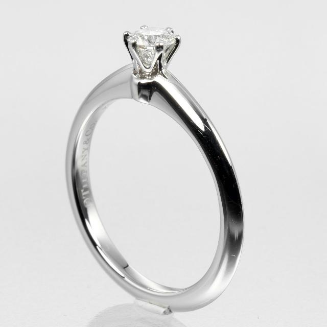TIFFANY&Co. ティファニー ソリティア 0.23ct Pt950プラチナ 11