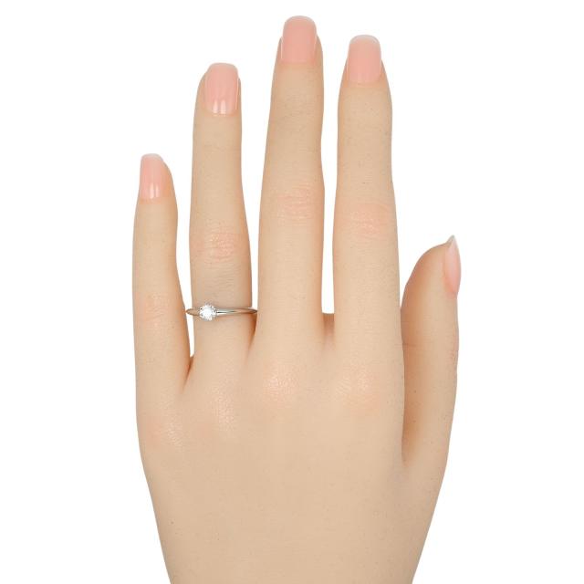 TIFFANY&Co. ティファニー ソリティア 0.26ct Pt950プラチナ 8号 