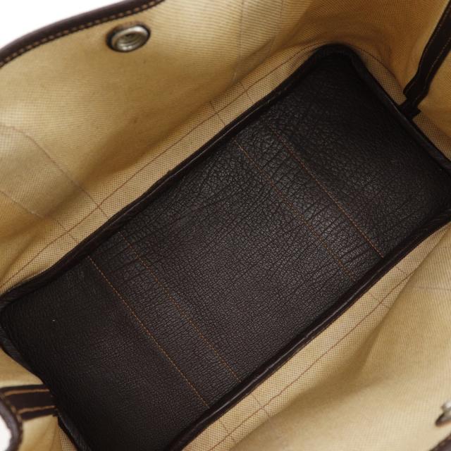 HERMES エルメス ガーデンパーティPM トワルアッシュ マロン ベージュ/茶 トートバッグ HERMES エルメス ガーデンパーティPM トワルアッシュ マロン ベージュ