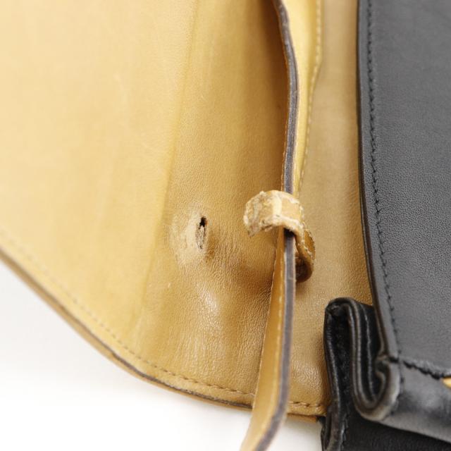 CELINE セリーヌ オールドセリーヌ 2WAYクラッチ カーフ 黒 ショルダーバッグ レディースの通販は