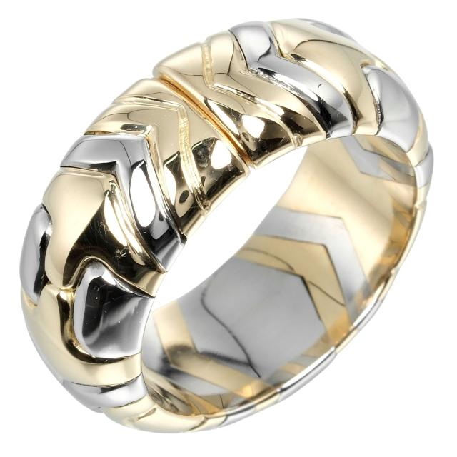 BVLGARI ブルガリ アルベアーレ K18イエローゴールド × SS 12号 リング・指輪 10.2gの通販は