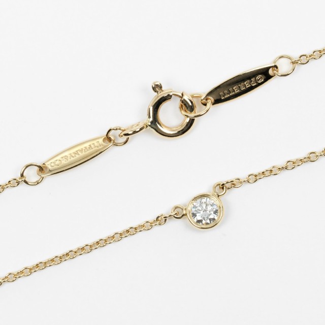 TIFFANY&Co. ティファニー バイザヤード 約0.08ct ネックレス 18