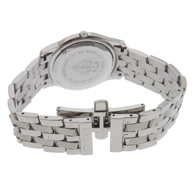 37 GUCCI 5500M 腕時計 ブラック文字盤 箱 保証書付き稼働品 37グッチ