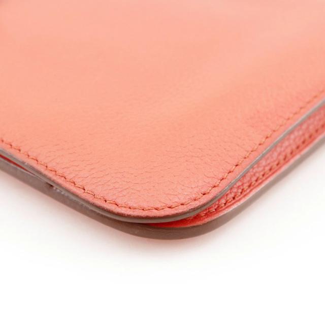 HERMES エルメス ドゴンGM シェーブル ピンク 長財布 レディース 【中古】_4