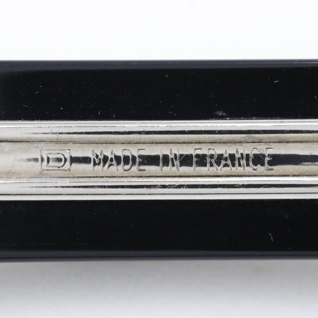 CHANEL シャネル ココマーク ハート プラスチック 黒 バレッタ レディース 【中古】_6
