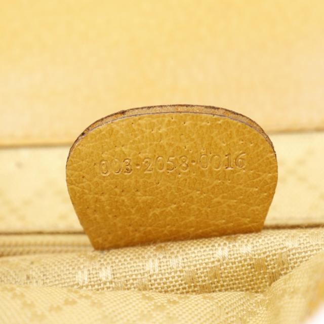 GUCCI グッチ バンブーリュック 003.2058.0016 カーフ 黄 リュック・デイパック レディース