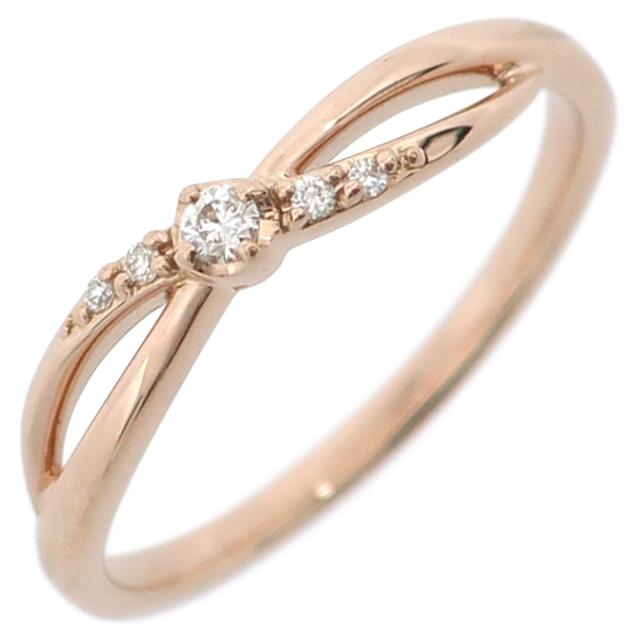 Canal4℃ K18ピンクゴールド リング ダイヤモンド K18ピンクゴールド リング | 151911143102 | 【公式】Canal4℃ (カナル