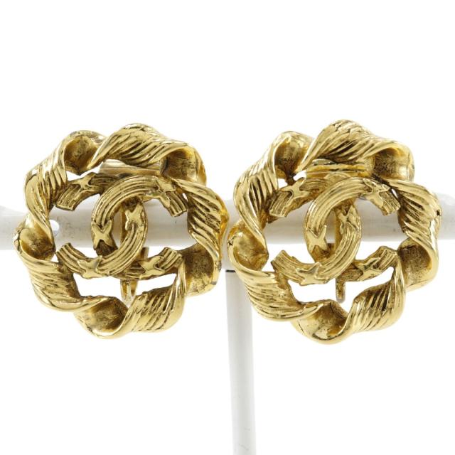 CHANEL シャネル ラウンド ココマーク ヴィンテージ 金メッキ イヤリング 9.7g レディース 45,370円