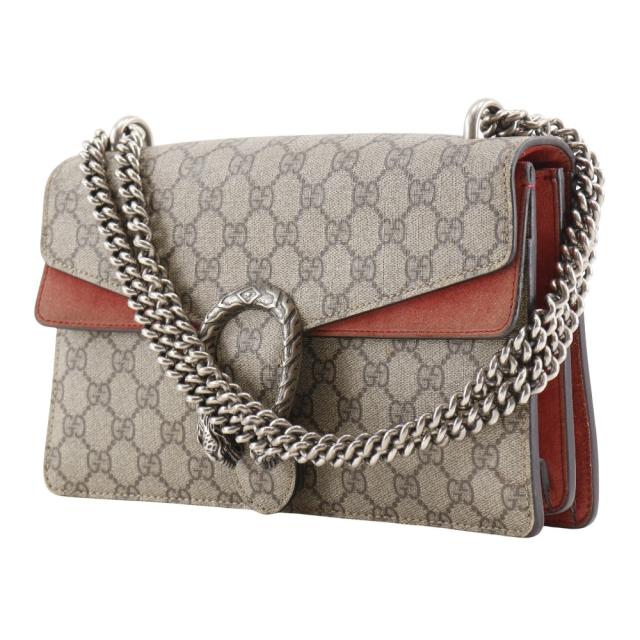 GUCCI グッチ デュオニソス チェーンショルダー 400249 GGスプリームキャンバス 茶_1
