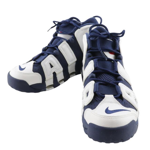 NIKE ナイキ エア モアアップテンポ オリンピック AIR MORE UPTEMPO OLYMPIC 414962-104 レザー 白/紺