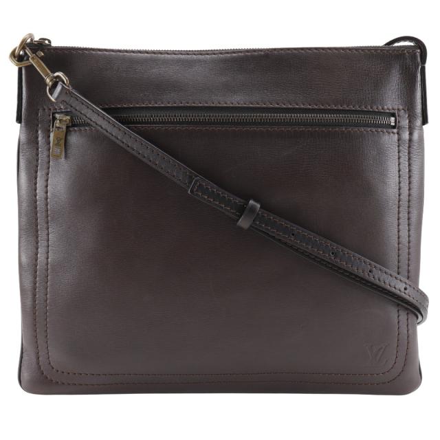 LOUIS VUITTON ルイ・ヴィトン サックプラ ユタ M92073 カーフ カフェ 茶 ショルダーバッグ