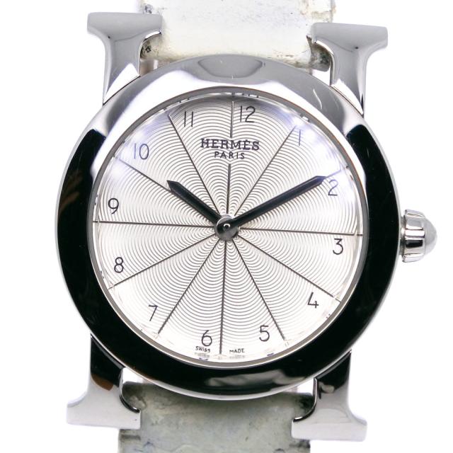HERMES エルメス Hウォッチ HR1.210 SS クオーツ アナログ表示 HERMES エルメス Hウォッチ HR1.210 SS クオーツ アナログ表示