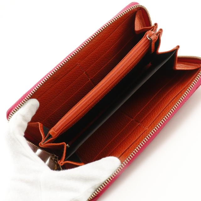 グッチ GUCCI バンブータッセル 307984 ラウンドファスナー 長財布