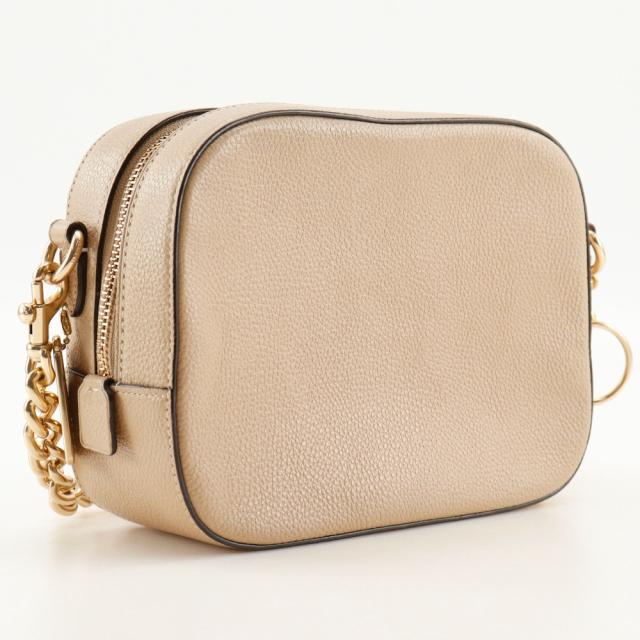 COACH コーチ カメラバッグ ロゴ 29411 レザー ベージュ ショルダー