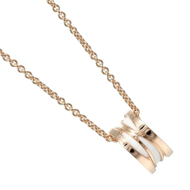 BVLGARI ブルガリ B.ZERO1 デザインレジェンド K18ピンクゴールド ネックレス 13.4g