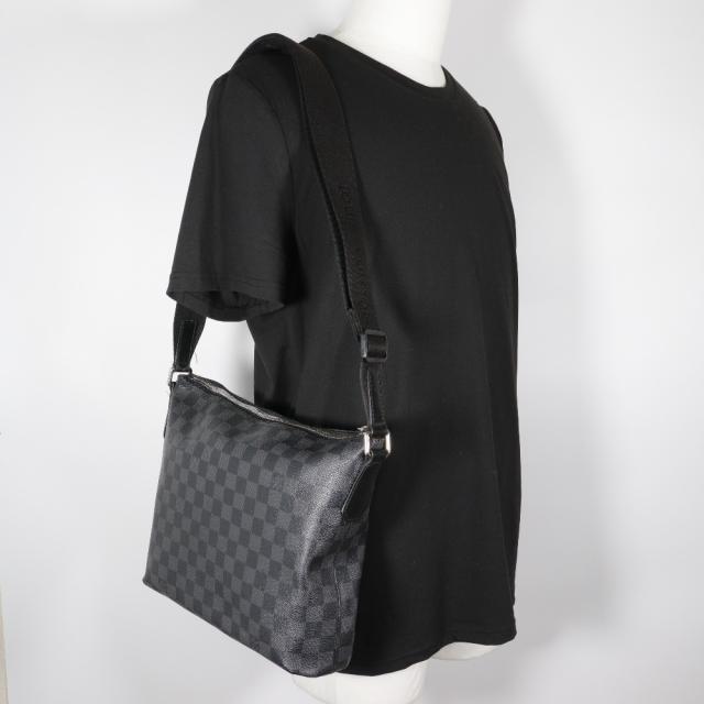 LOUIS VUITTON ルイ・ヴィトン ミックPM N41211 ダミエグラフィットキャンバス 黒_18
