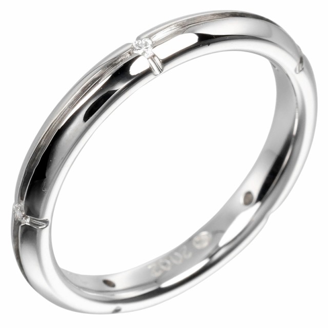 K18WG ホワイトゴールド リング ブラックダイヤモンド 1.81ct