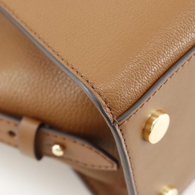 Michael Kors マイケルコース アヴリル 2WAYショルダー 30H1G4VS5L レザー 茶 ハンドバッグ_3