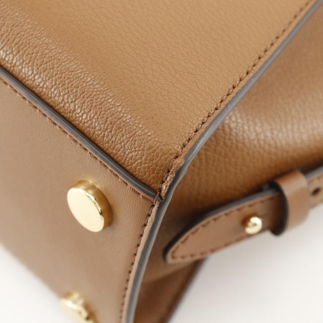 Michael Kors マイケルコース アヴリル 2WAYショルダー 30H1G4VS5L レザー 茶 ハンドバッグ_4