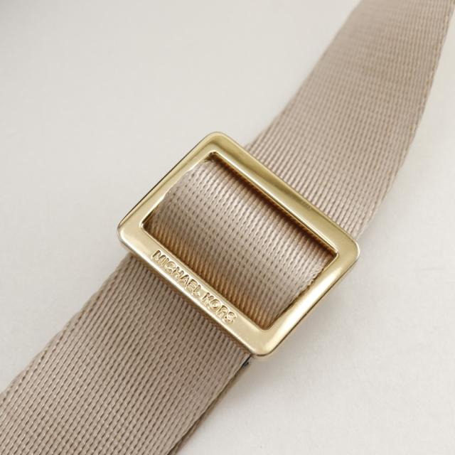 Michael Kors マイケルコース ボディバッグ PVC 茶 ウエストバッグ