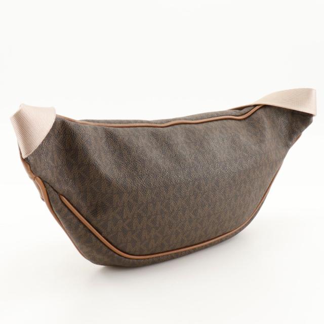 Michael Kors マイケルコース ボディバッグ PVC 茶 ウエストバッグ