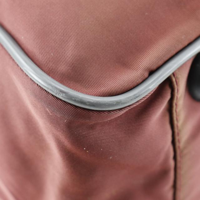 PRADA SPORTS プラダスポーツ 2WAYショルダー ナイロン 赤茶 ボストンバッグ ユニセックス_3