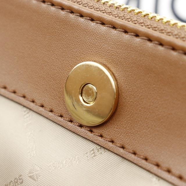 Michael Kors マイケルコース 2WAYショルダー 35T9GAKS3B PVC オフホワイト ハンドバッグ_6
