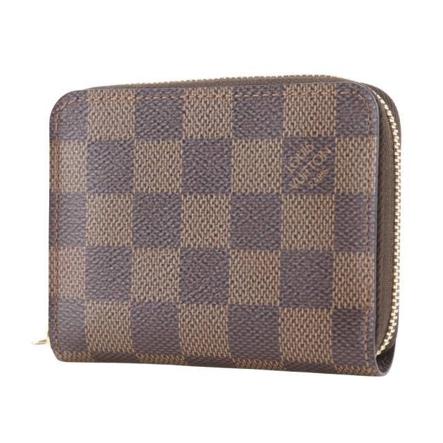 LOUIS VUITTON ルイ・ヴィトン ジッピーコインパース N63070 ダミエキャンバス 茶_1