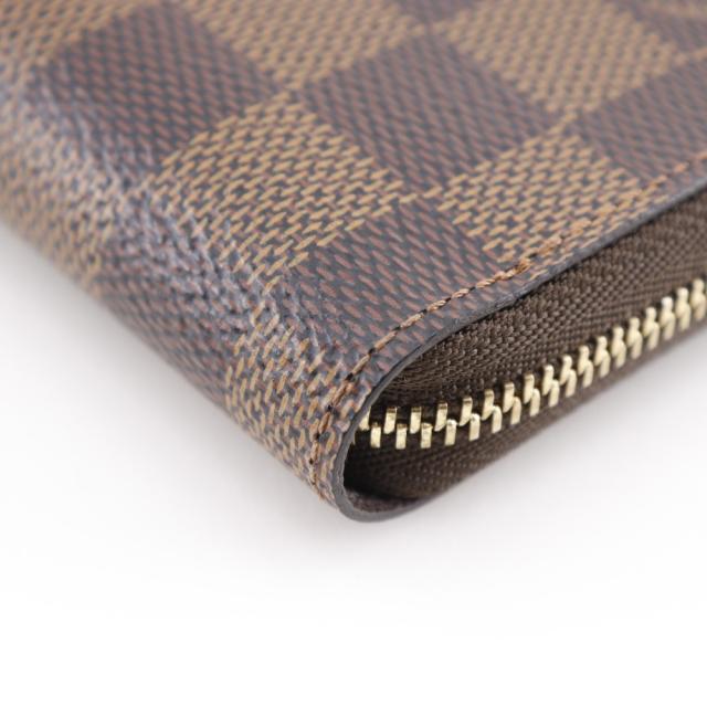 LOUIS VUITTON ルイ・ヴィトン ジッピーコインパース N63070 ダミエキャンバス 茶_3