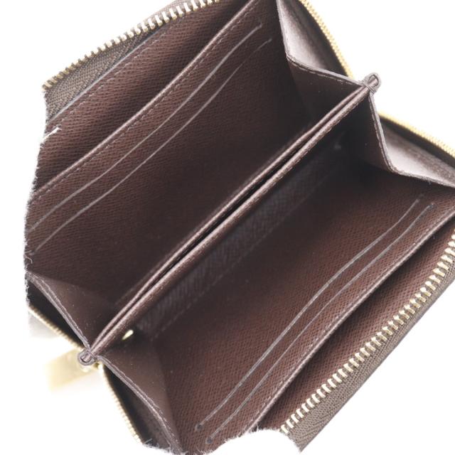 LOUIS VUITTON ルイ・ヴィトン ジッピーコインパース N63070 ダミエキャンバス 茶_4