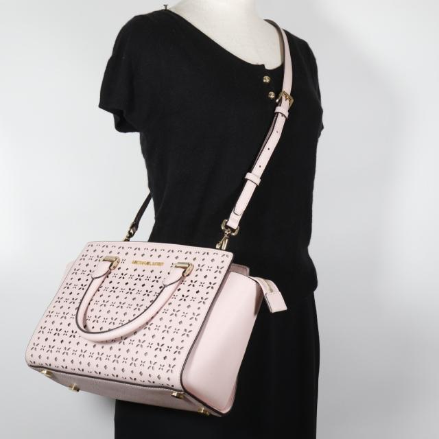 Michael Kors マイケルコース セルマ 2WAYショルダー 2WAYショルダー レザー ピンク_9