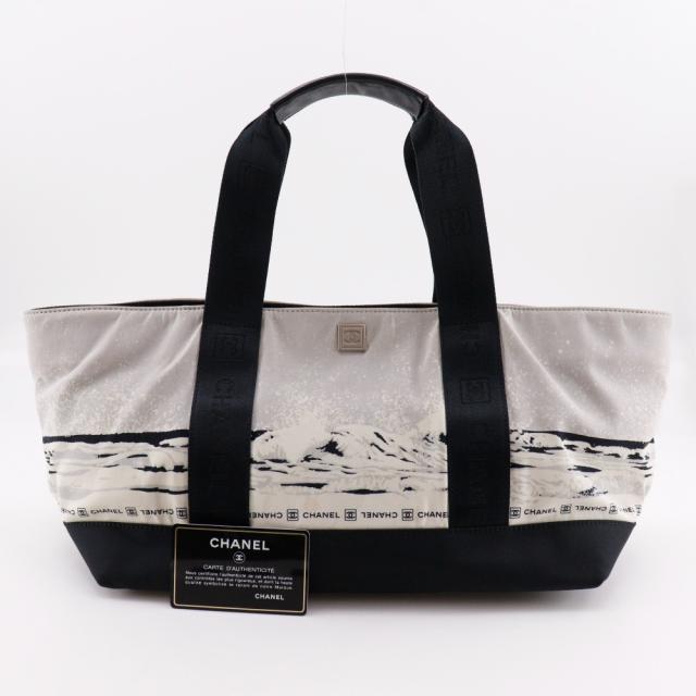 CHANEL シャネル ハイサマー スポーツライン ナイロン 黒 ハンドバッグ レディース_19
