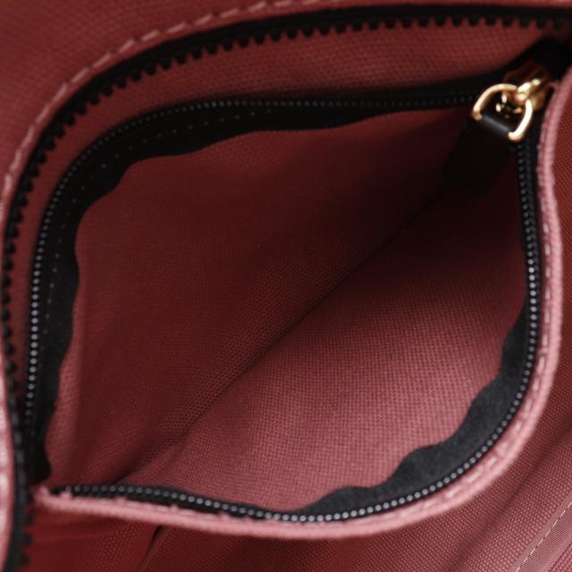 MARC JACOBS マークジェイコブス ロゴ H052M06FA21 668 キャンバス ピンク トートバッグ_6