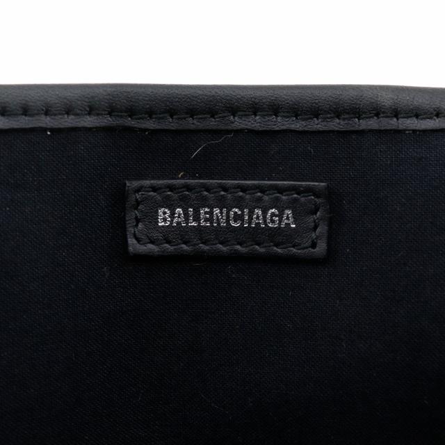 BALENCIAGA バレンシアガ カバスS トートバッグ キャンバス 白/黒 ハンドバッグ レディース_12