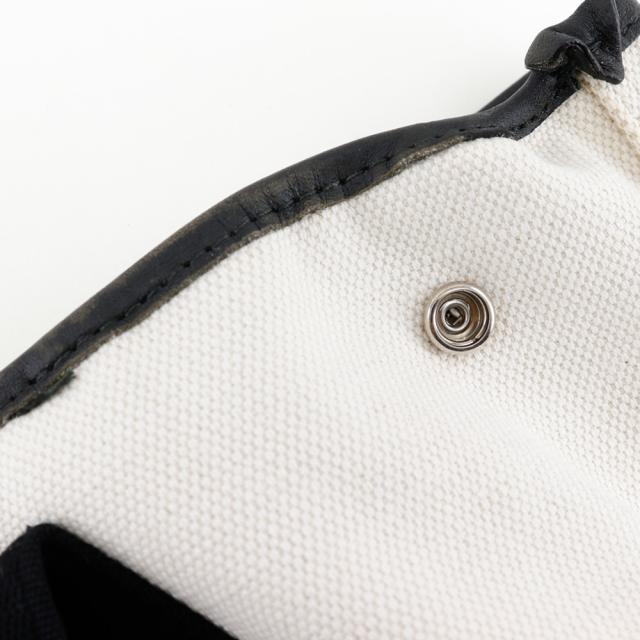 BALENCIAGA バレンシアガ カバスS トートバッグ キャンバス 白/黒 ハンドバッグ レディース_6