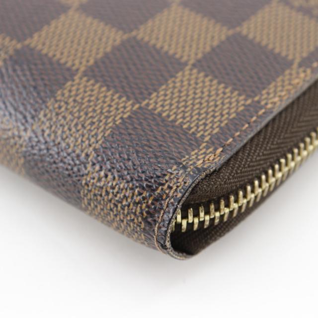 LOUIS VUITTON ルイ・ヴィトン ジッピーウォレット N60015 ダミエキャンバス 茶 長財布