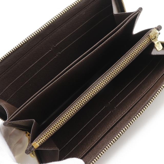 LOUIS VUITTON ルイ・ヴィトン ジッピーウォレット N60015 ダミエキャンバス 茶 長財布