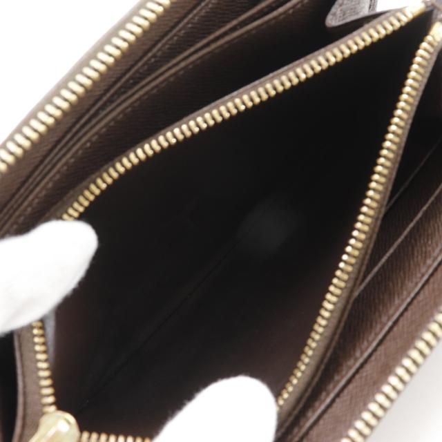 LOUIS VUITTON ルイ・ヴィトン ジッピーウォレット N60015 ダミエキャンバス 茶 長財布
