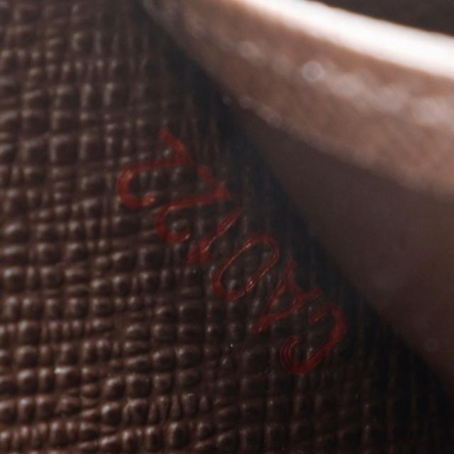 LOUIS VUITTON ルイ・ヴィトン ジッピーウォレット N60015 ダミエキャンバス 茶 長財布