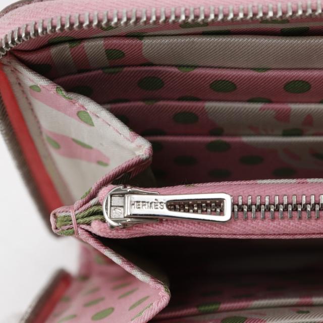 HERMES エルメス アザップロング シルクイン ヴォーエプソン ローズコンフェッティ ピンク_10