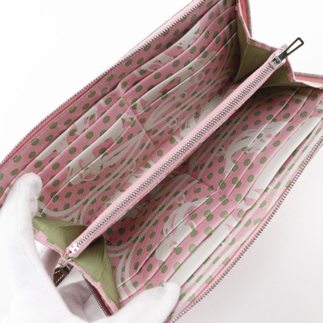 HERMES エルメス アザップロング シルクイン ヴォーエプソン ローズコンフェッティ ピンク_7
