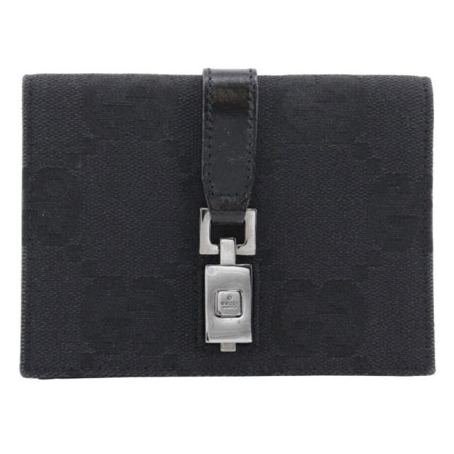 GUCCI グッチ ジャッキーライン ベルトバッグ GGキャンバス 黒 ウエストバッグ