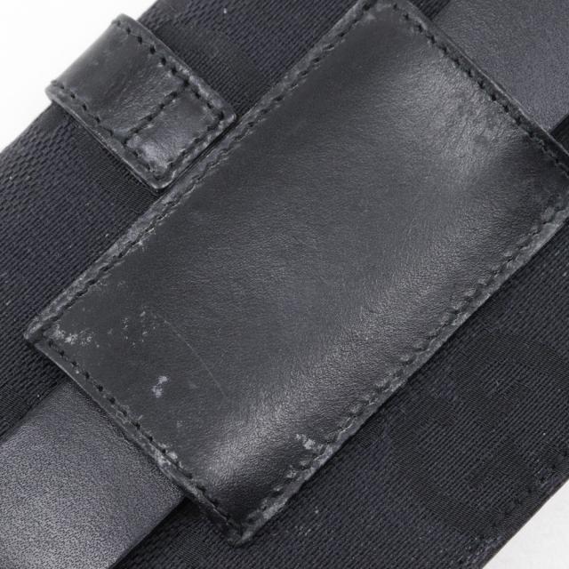 GUCCI グッチ ジャッキーライン ベルトバッグ GGキャンバス 黒