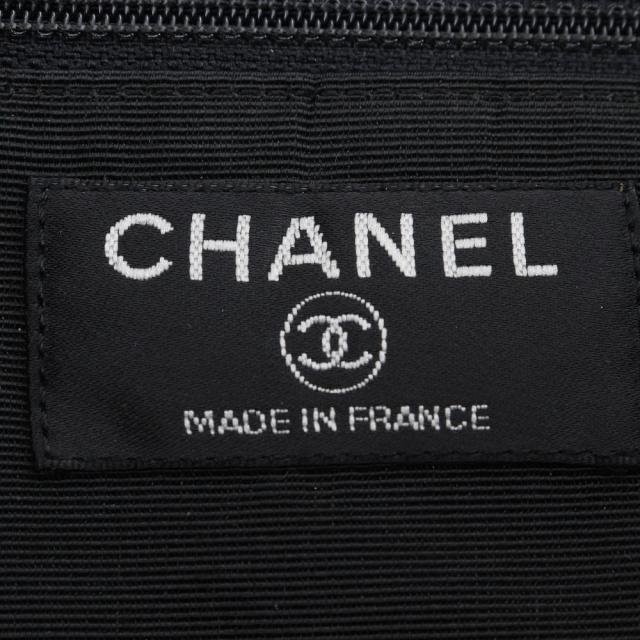 CHANEL シャネル ココマーク トートバッグ ラビットファー 茶 ハンドバッグ レディース_11