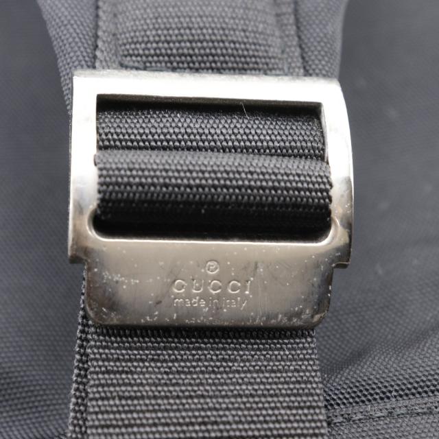 GUCCI グッチ バックパック 019.0302 ナイロンキャンバス 黒 リュック・デイパック_11