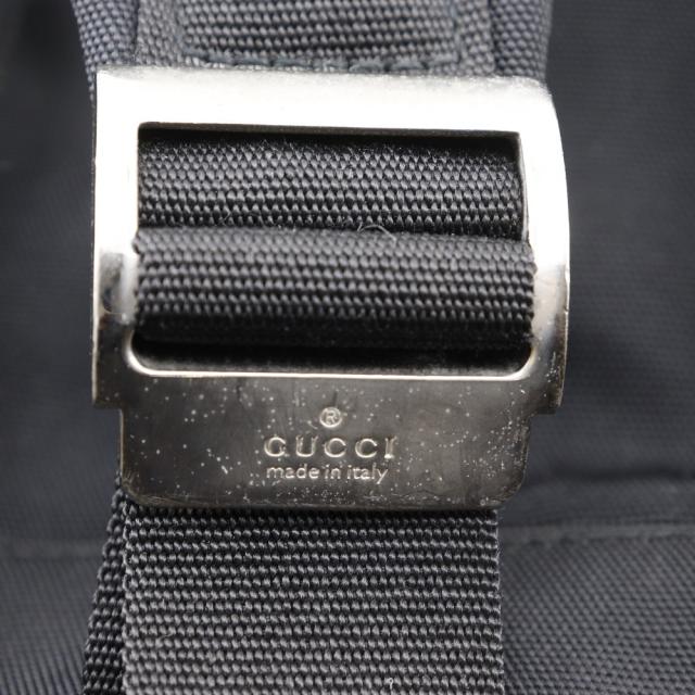 GUCCI グッチ バックパック 019.0302 ナイロンキャンバス 黒 リュック・デイパック_12