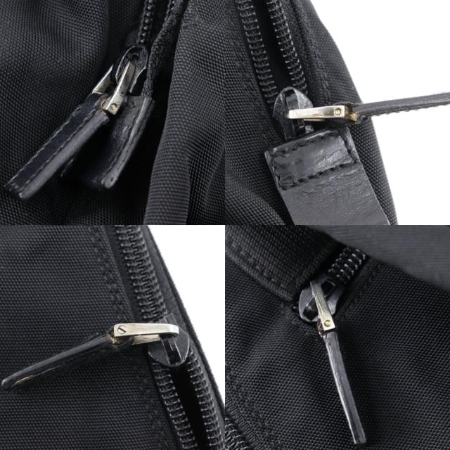 GUCCI グッチ バックパック 019.0302 ナイロンキャンバス 黒 リュック